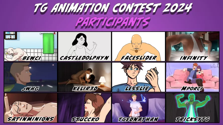 Surody's TG Animation Contest 2024! Today (March 24th) at 8PM CET (12PM PST). Details in the comments! by CharybdisLeviathan