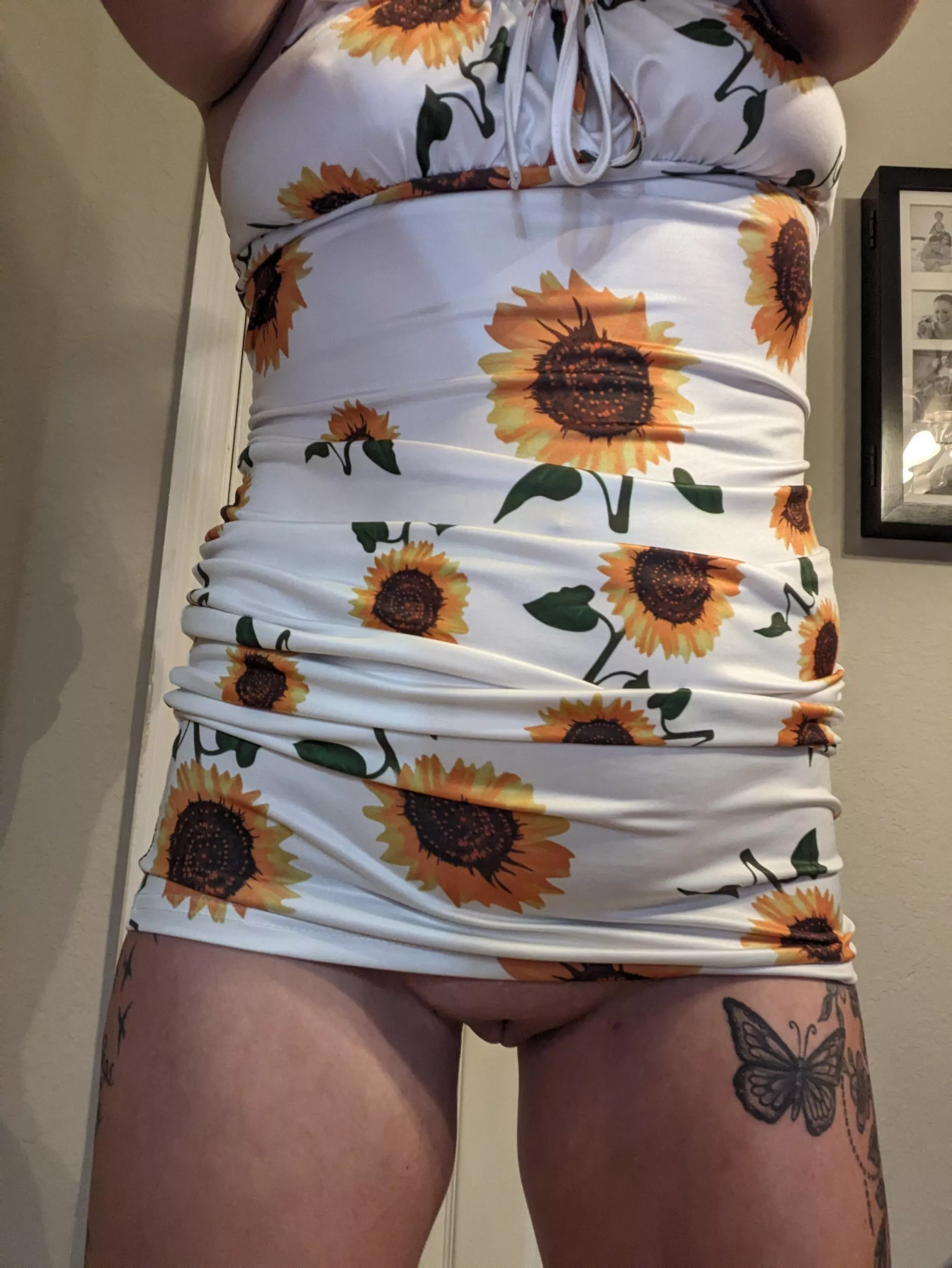 The best way to wear a sundress is with nothing underneath  posted by hotmom1288