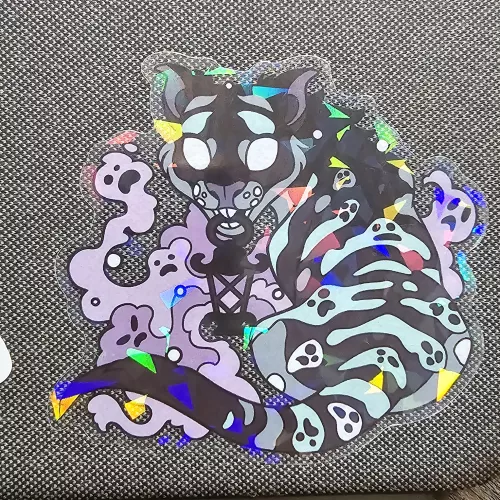this may be the wrong place for this, but does anyone know the artist of this sticker? by unendlichkeiit