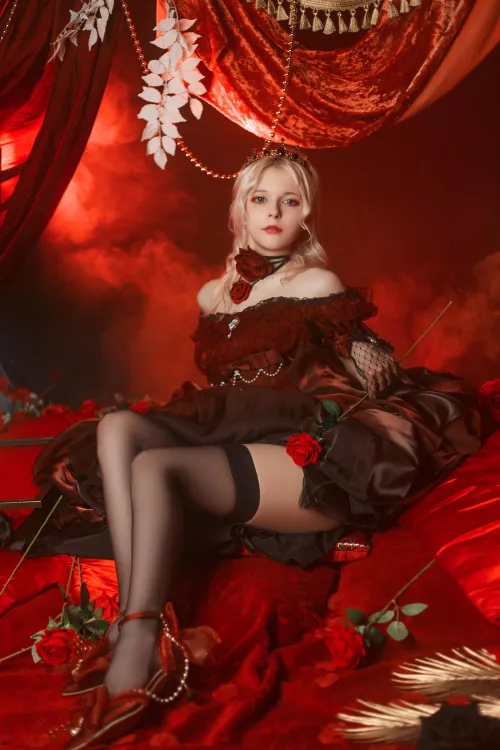 Vampire princess, OC by me by Lenivayaaya