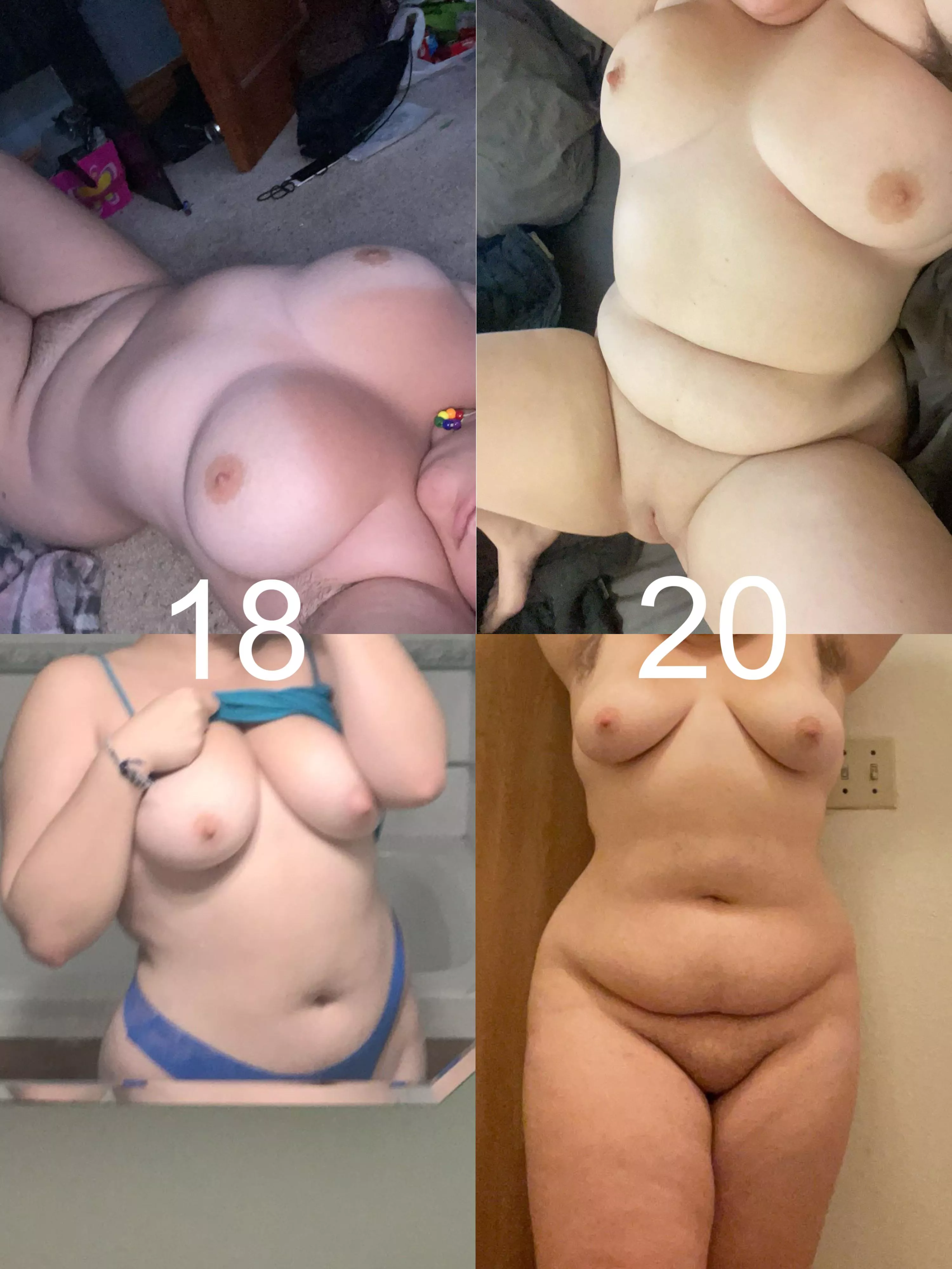 Do you guys like my 18 or my 20 year old body more? posted by ShakeImpressive1782