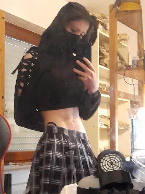 Even more tummy!!! by WbGothFemboy