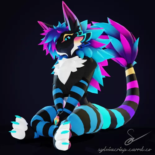 Here's a render of a novabeast I retextured! Hope y'all like it! [art & retexture by me] by SylviaCrisp