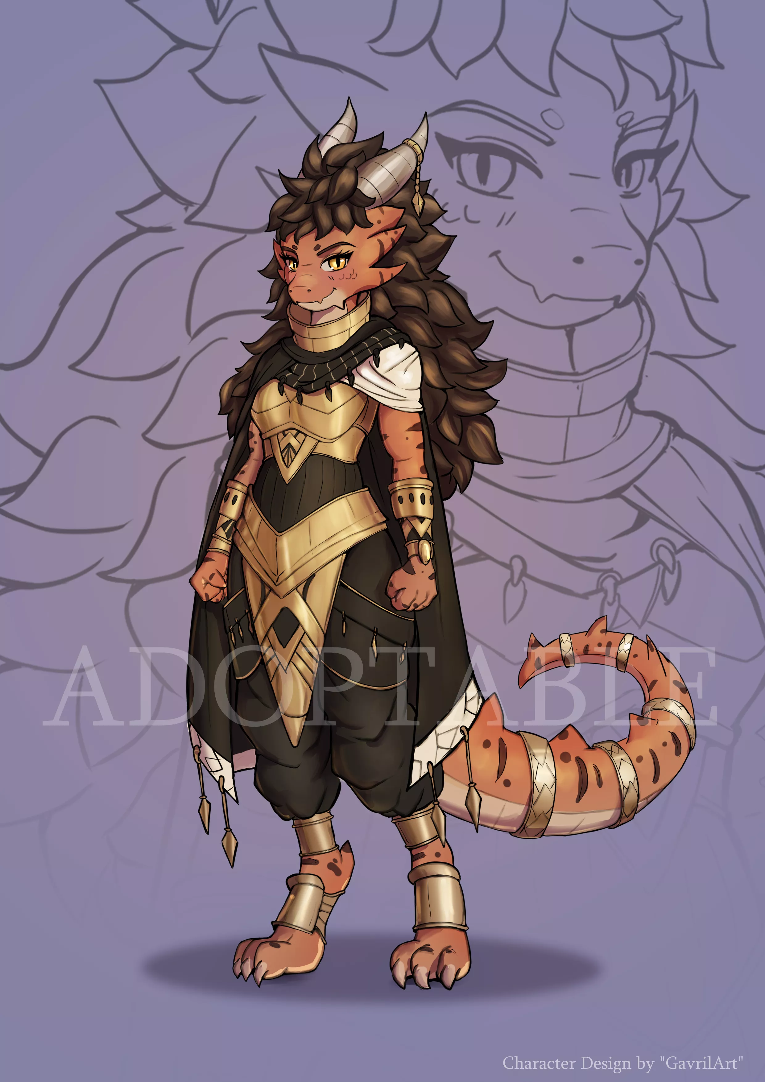 My new Kobold OC (Art by me) posted by Gavrilart