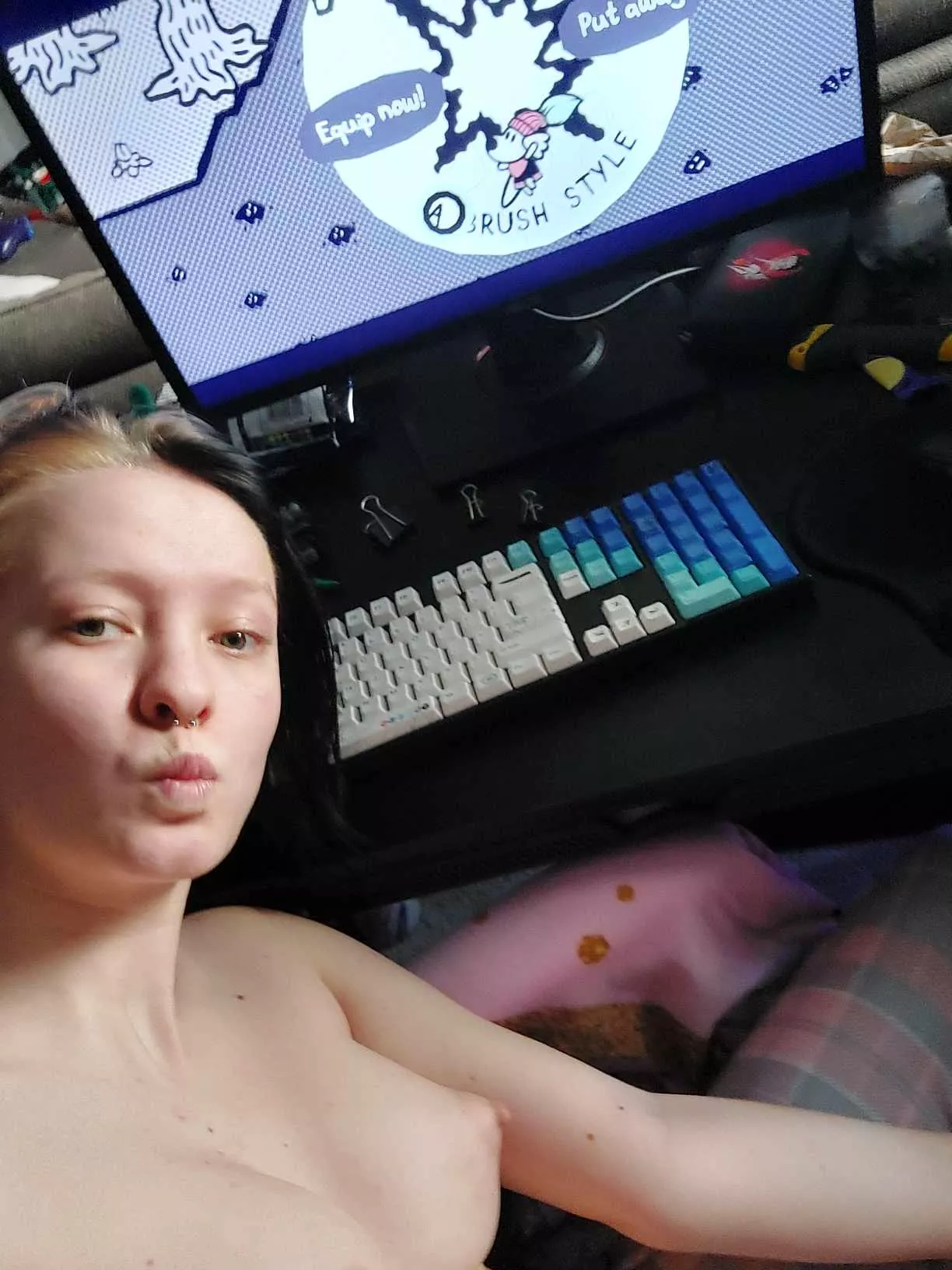 My PC and my Puffies posted by No_Interview_6489