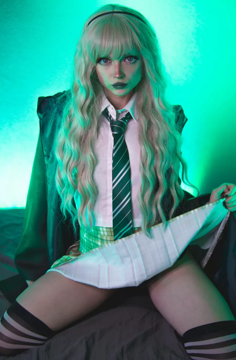 Panties are not included in the Slytherin uniform, do you want to check posted by MereOasis
