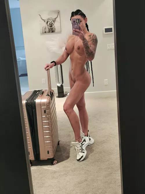 Showing another angle of the body I worked hard to bring to the guys on vacation by HisExoticVixen