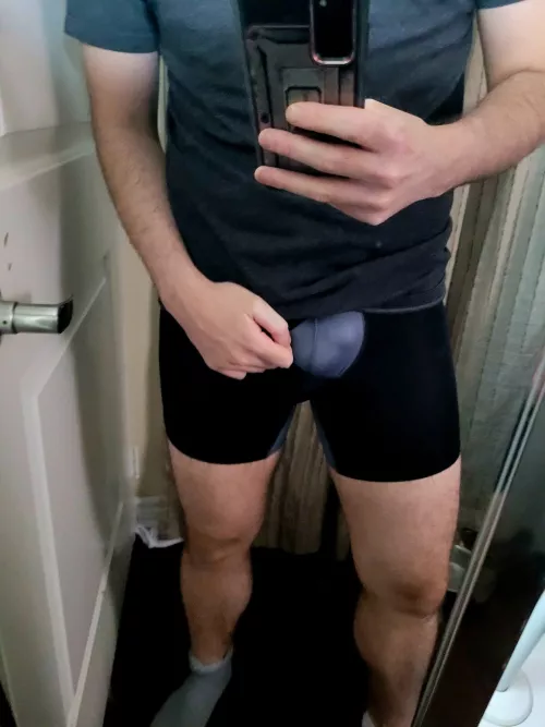 these boxers outline my cock v. nicely :) by Then_Debt7778