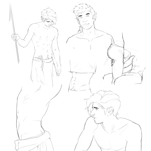 Totally paying attention during our session… by themonarch23