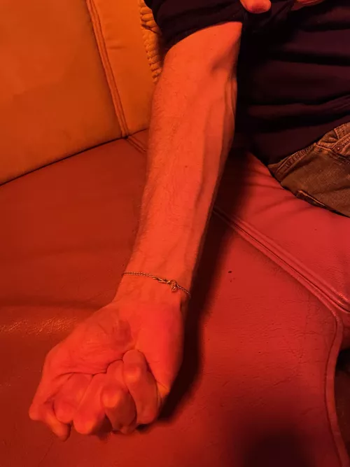 Veins wanted to be seen  by BestOriginal8243