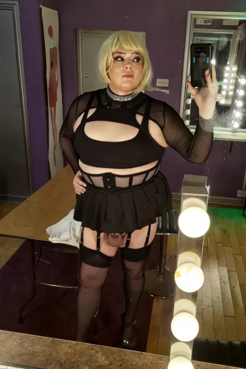 Well you definitely get treated differently when they see you caged at a sex club. Yes a guy finished over my face without asking 😳😳 by JadeStorm8