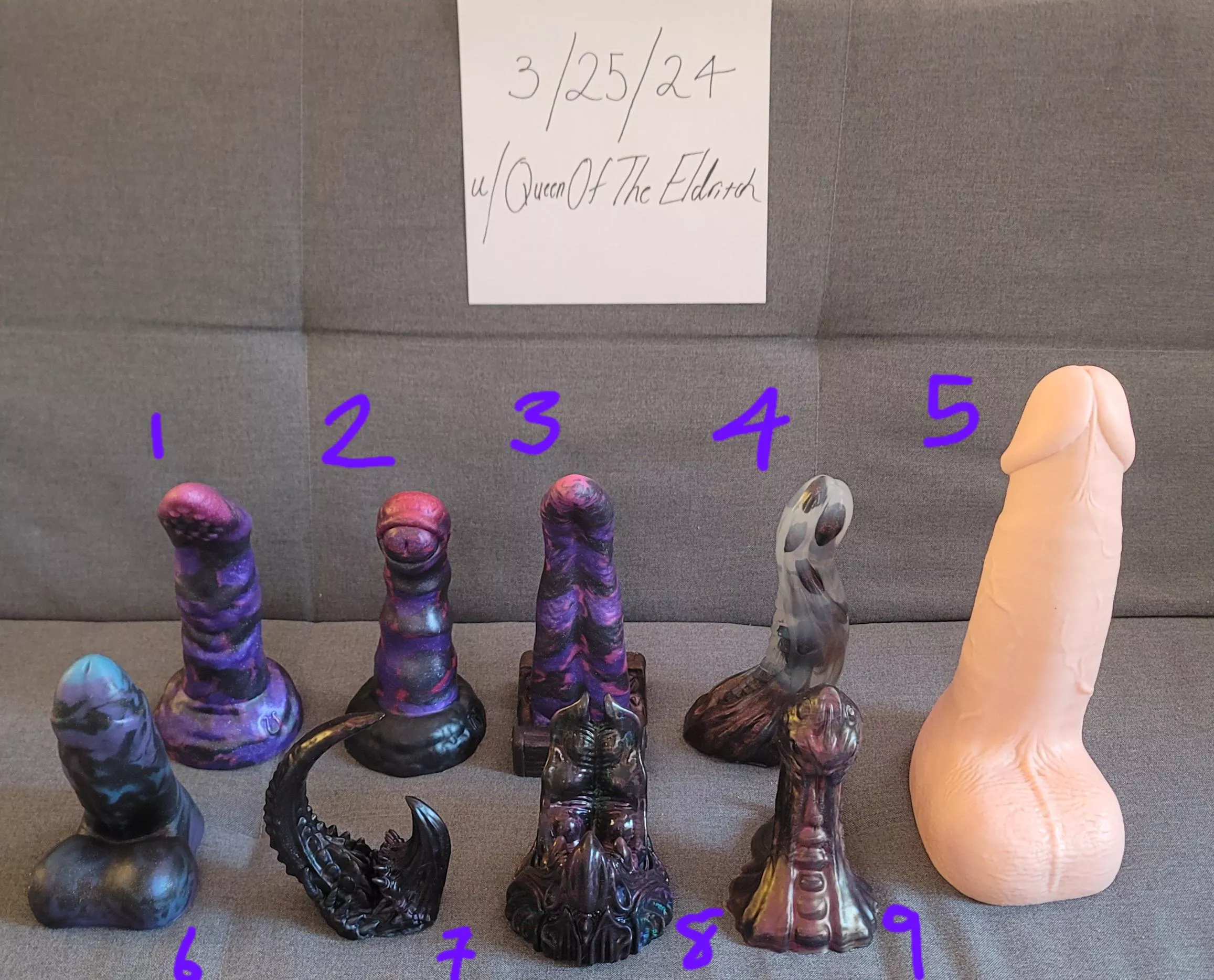 WTS: 9 Galaxy & Oil Slick Toys posted by QueenOfTheEldritch