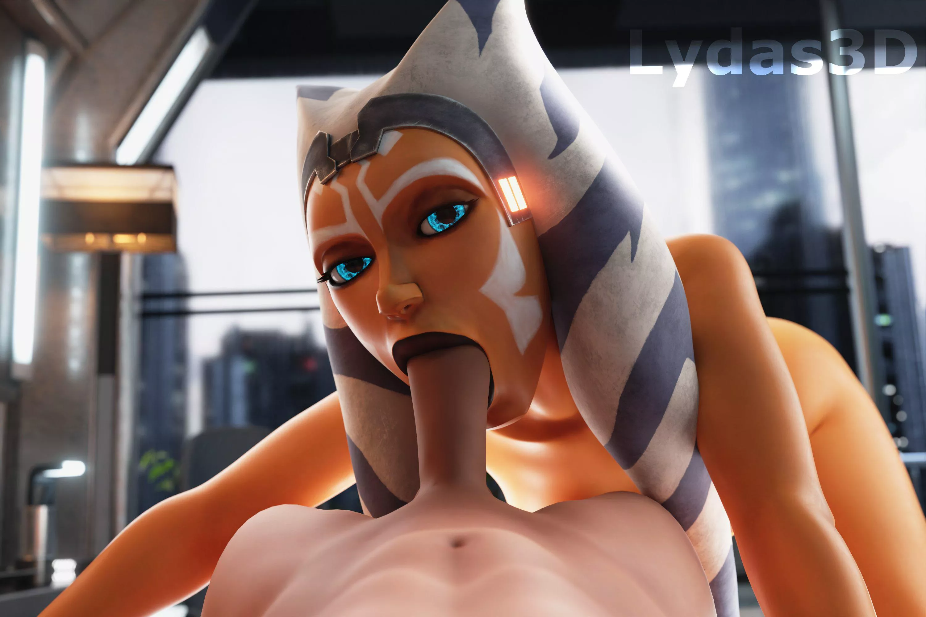 Ahsoka giving head (Lydas3D) posted by lydaz