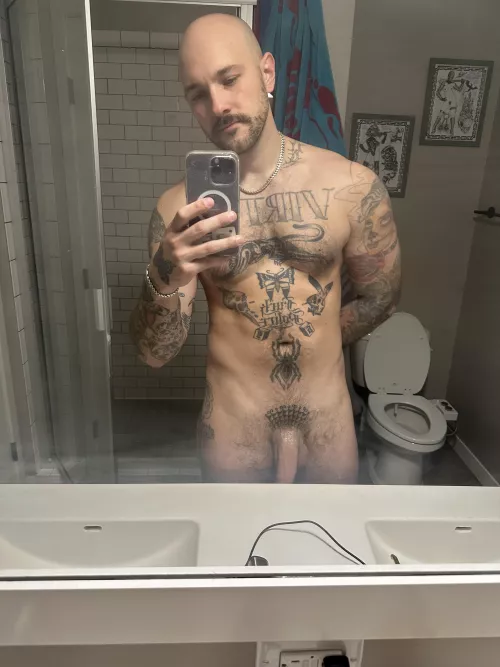 Bisexual Dad Takes Steamy Shower 🧼  by JustDadidk714