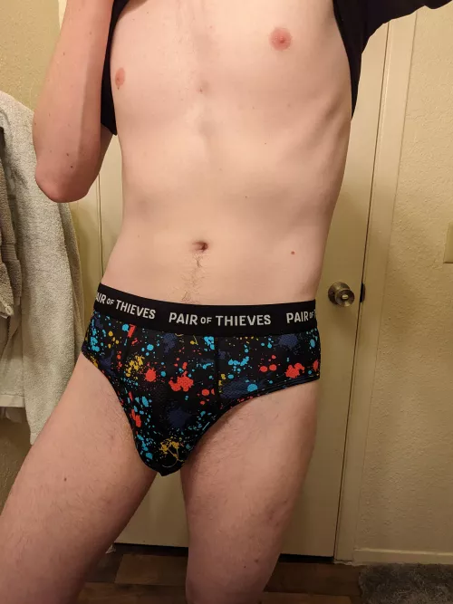 Feeling colorful 🌈 by NudePlankingFox