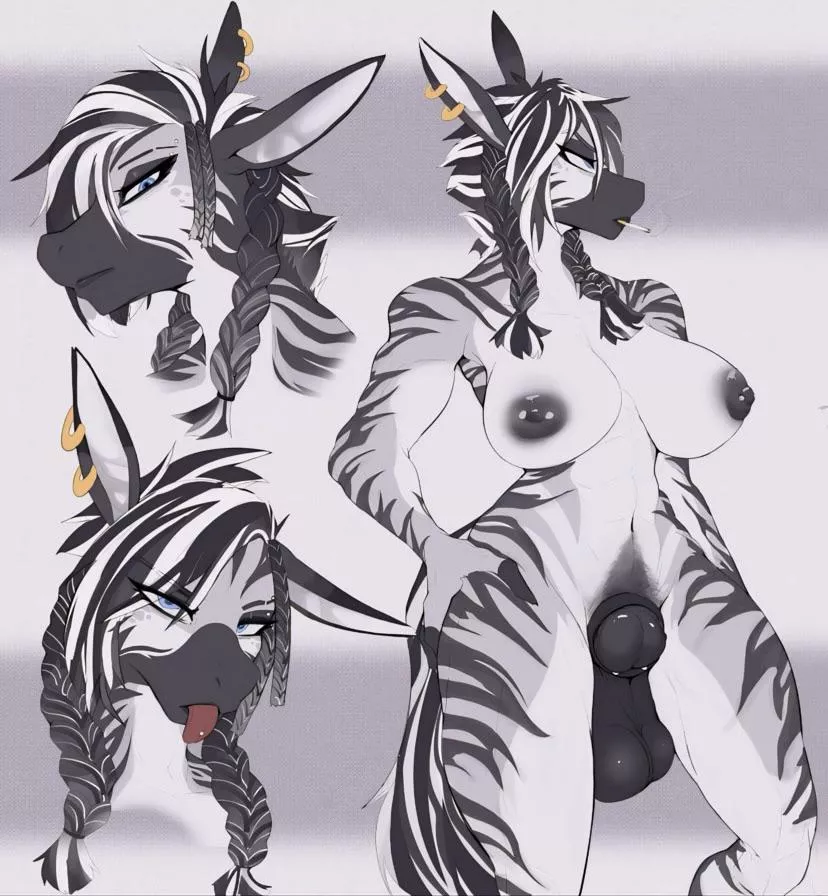 Futa dominant zebra posted by Mario_quello_bello