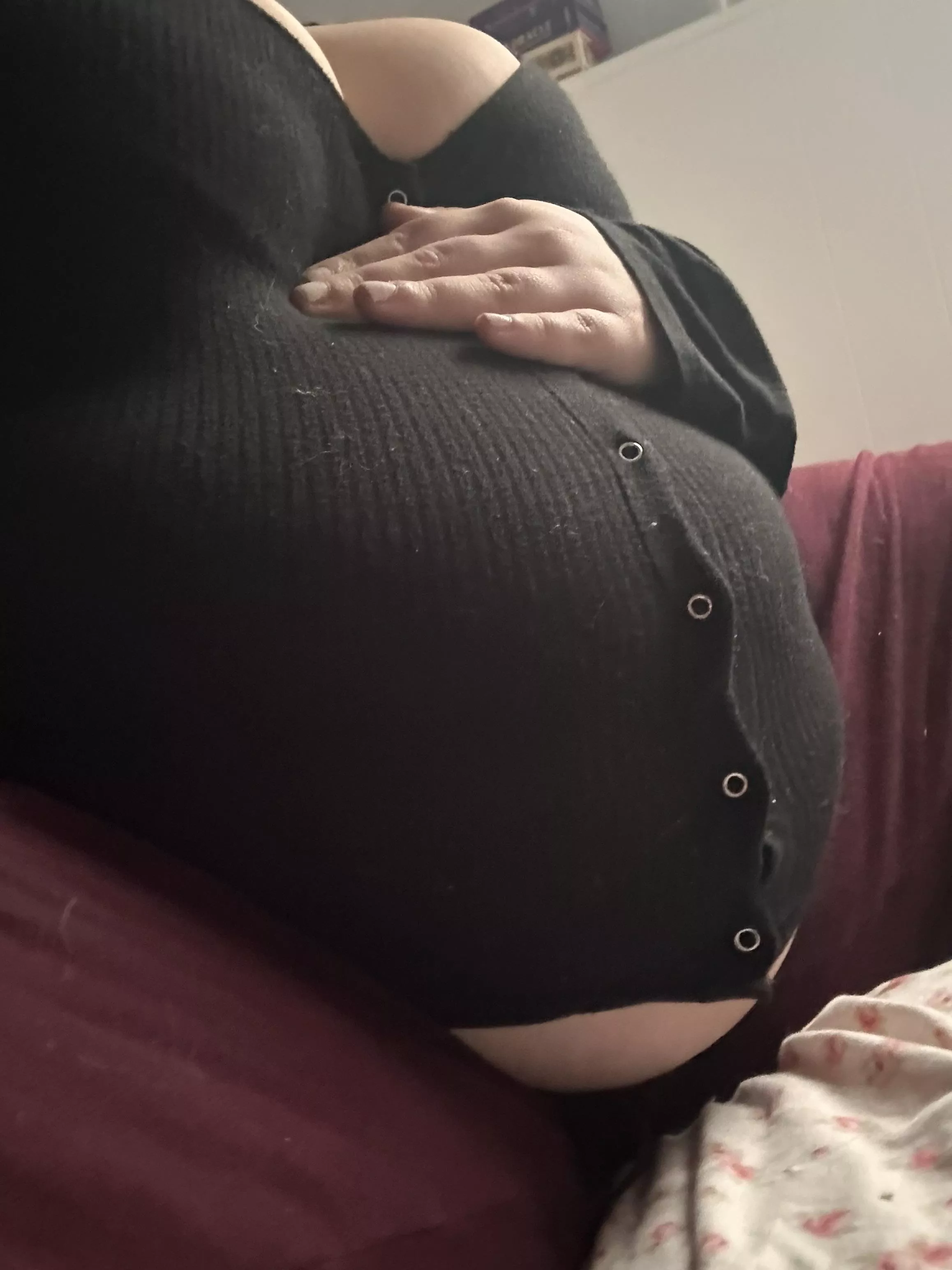 how much longer until i pop all these buttons? posted by guttslut