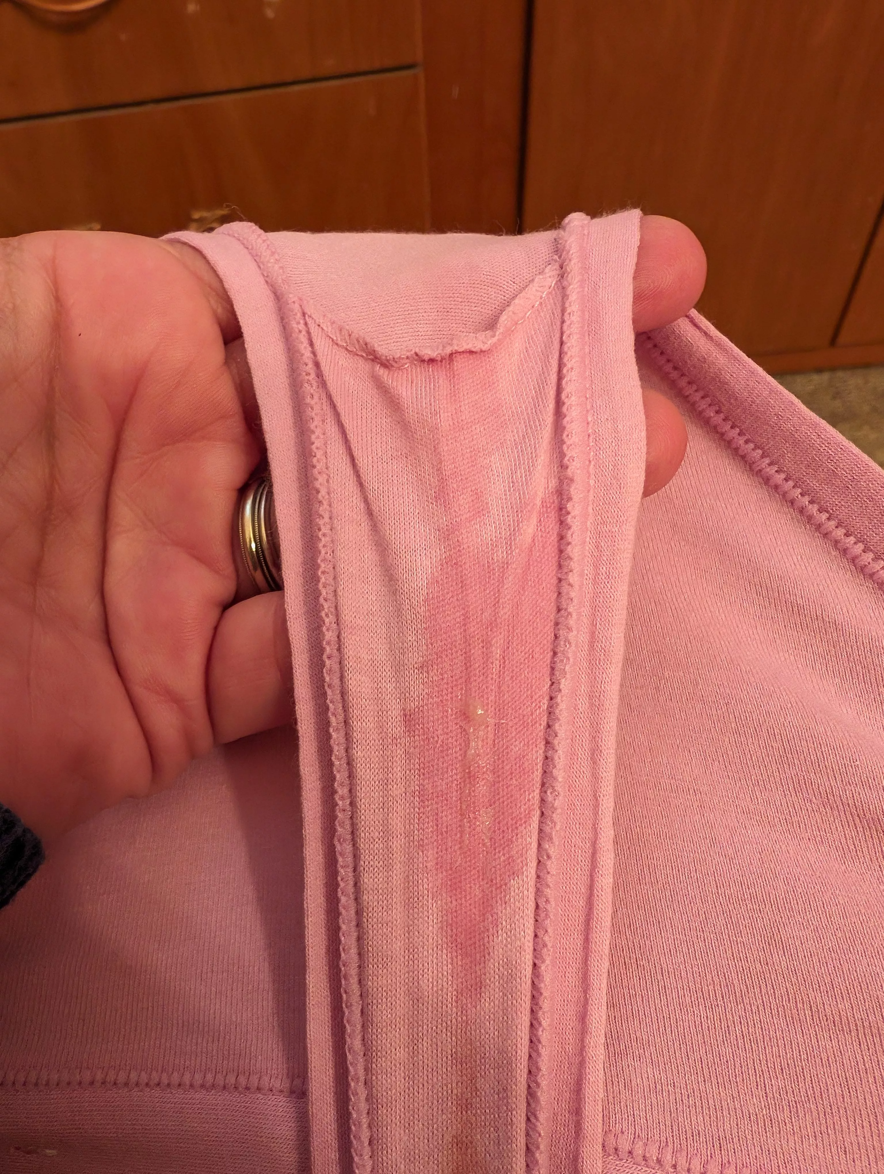 I've been wet like this all day...clean me up? posted by Effective_Fox5153