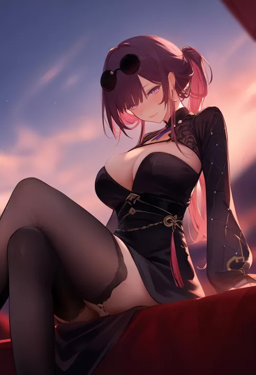 Kafka ✓Honkai Star Rail] by CheetahSperm18