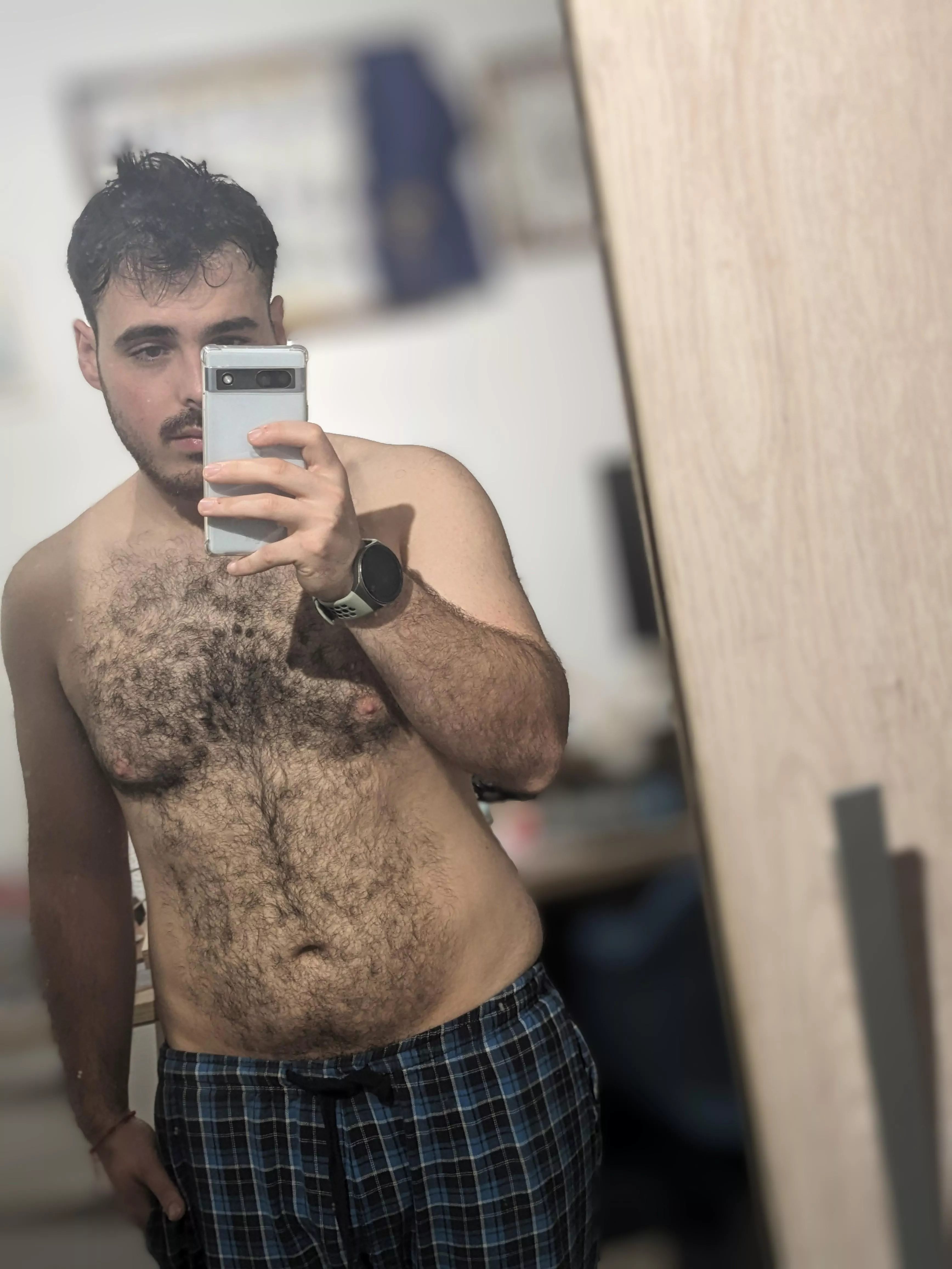 Morning selfie posted by Cess6697