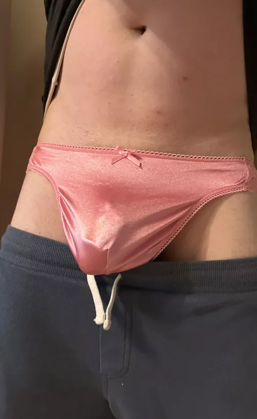 Pink panties under my shorts 🤫 by llover43