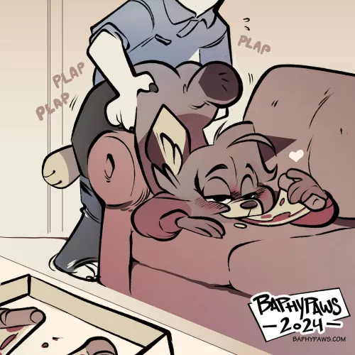 Pizza time [FM] (Baphypaws) by Darksouls_pro