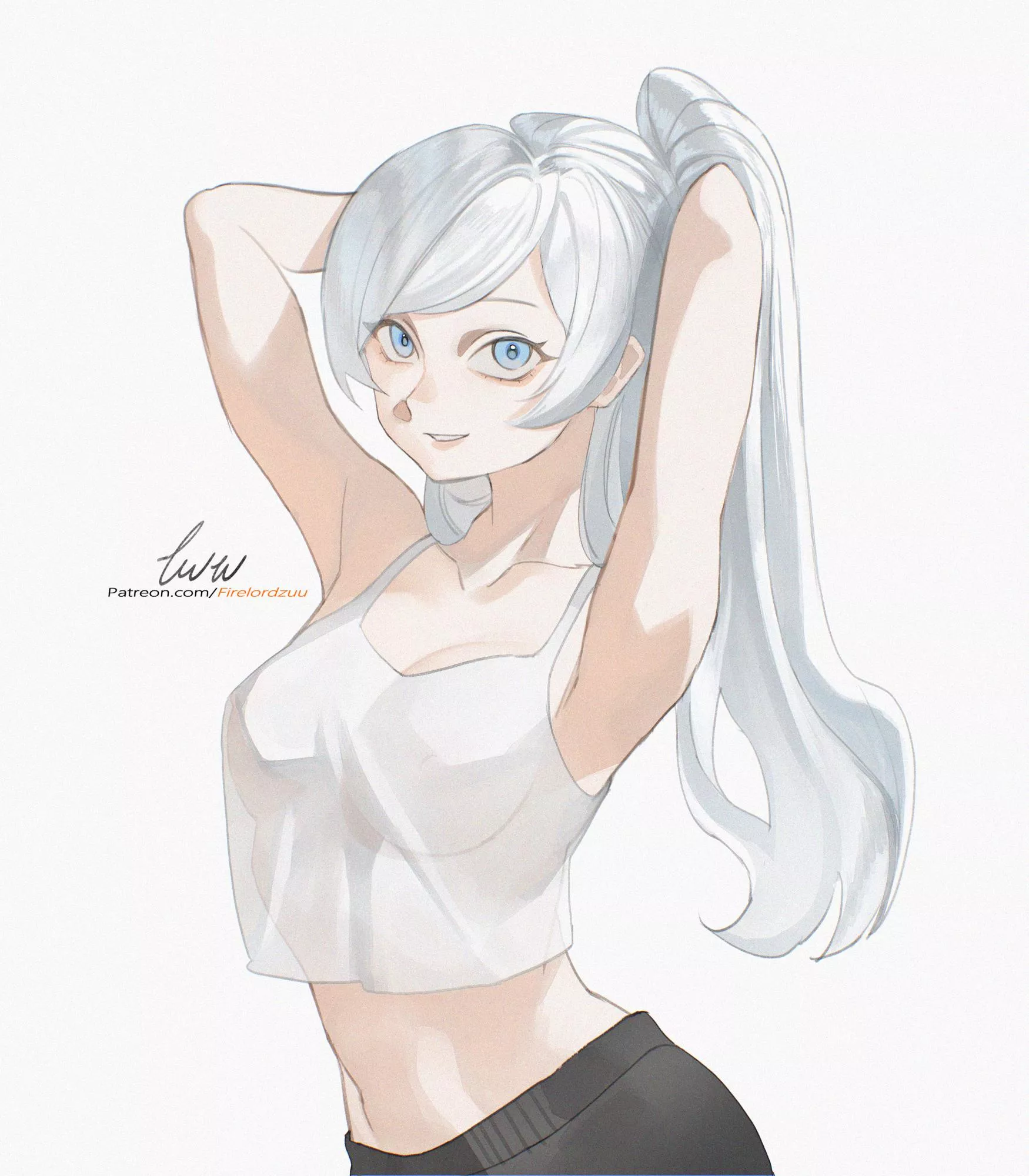 Weiss is just getting up [@_Zuuzu_] posted by P-Evans