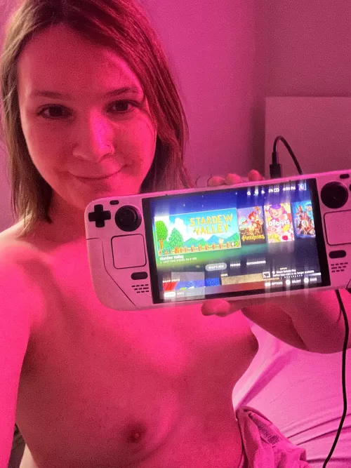 You gotta pick, steamdeck, or boobs 🤔 by Thin_Protection9395