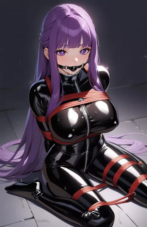 Bondage Fern [Frieren] by CheetahSperm18