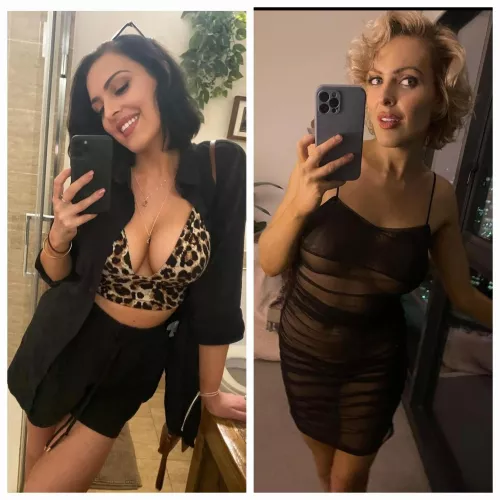 Both me! I'm going through a should I be brunette or blonde dilemma. A good opinion poll always helps [2] by anotherfreshstart90