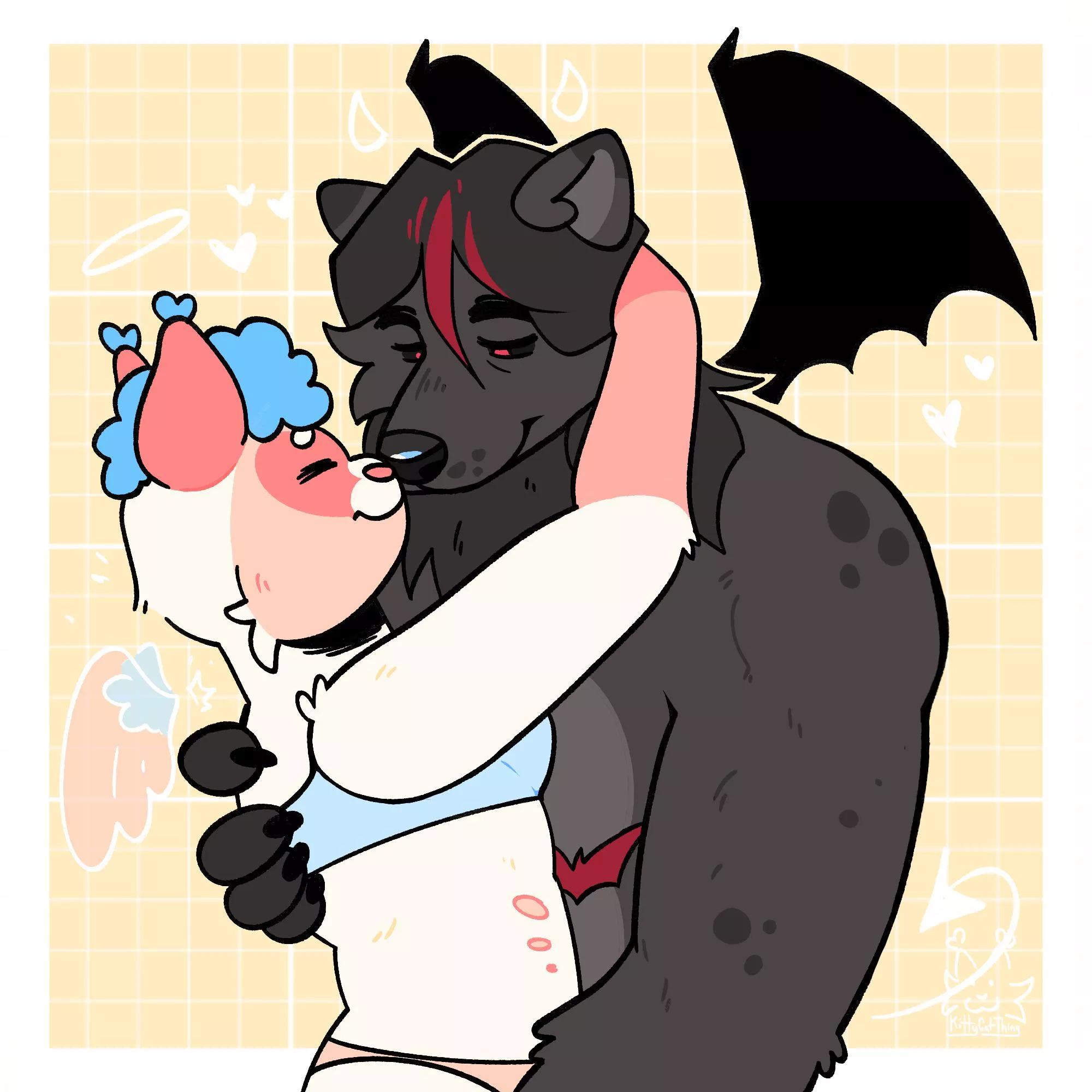 Commission I just finished for my bf!! [Q] posted by kittycat_thing