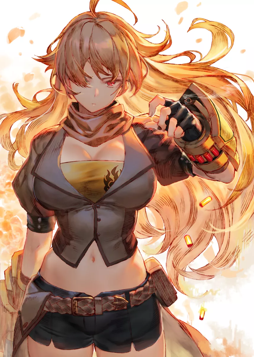 Fiery Yang Xiao Long [RWBY] posted by NotSuitedForWoona
