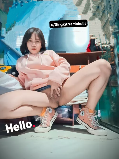 I like going to work with my miniskirt on going commando 😘🥰 by SingkitNaMakulit