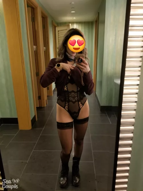 If only my coworkers knew what I had on by seacouple