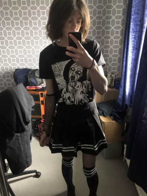 Just a lil boygirl🖤🖤 by TheHiddenFem07