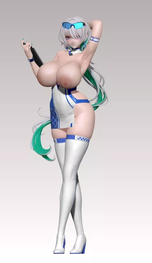 My 3D Work -Racing Brid- by SpiderKwak