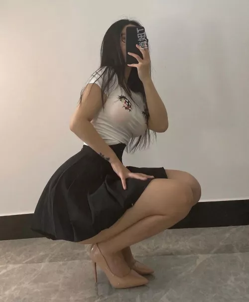 Nude heels. by Microtonee