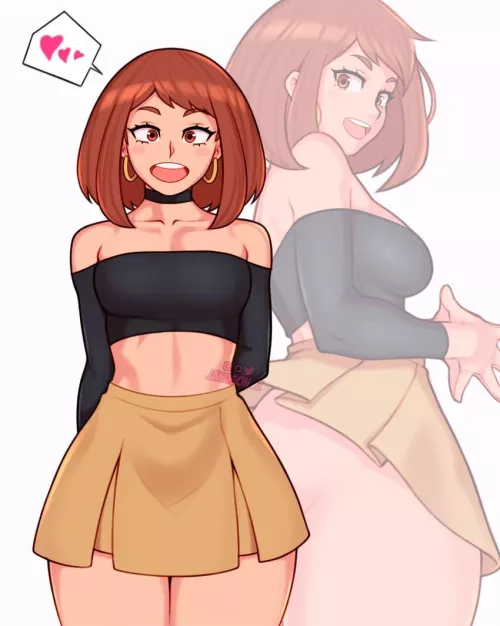 Ochako Looking Good (jakuson z) by Different_Essay7496