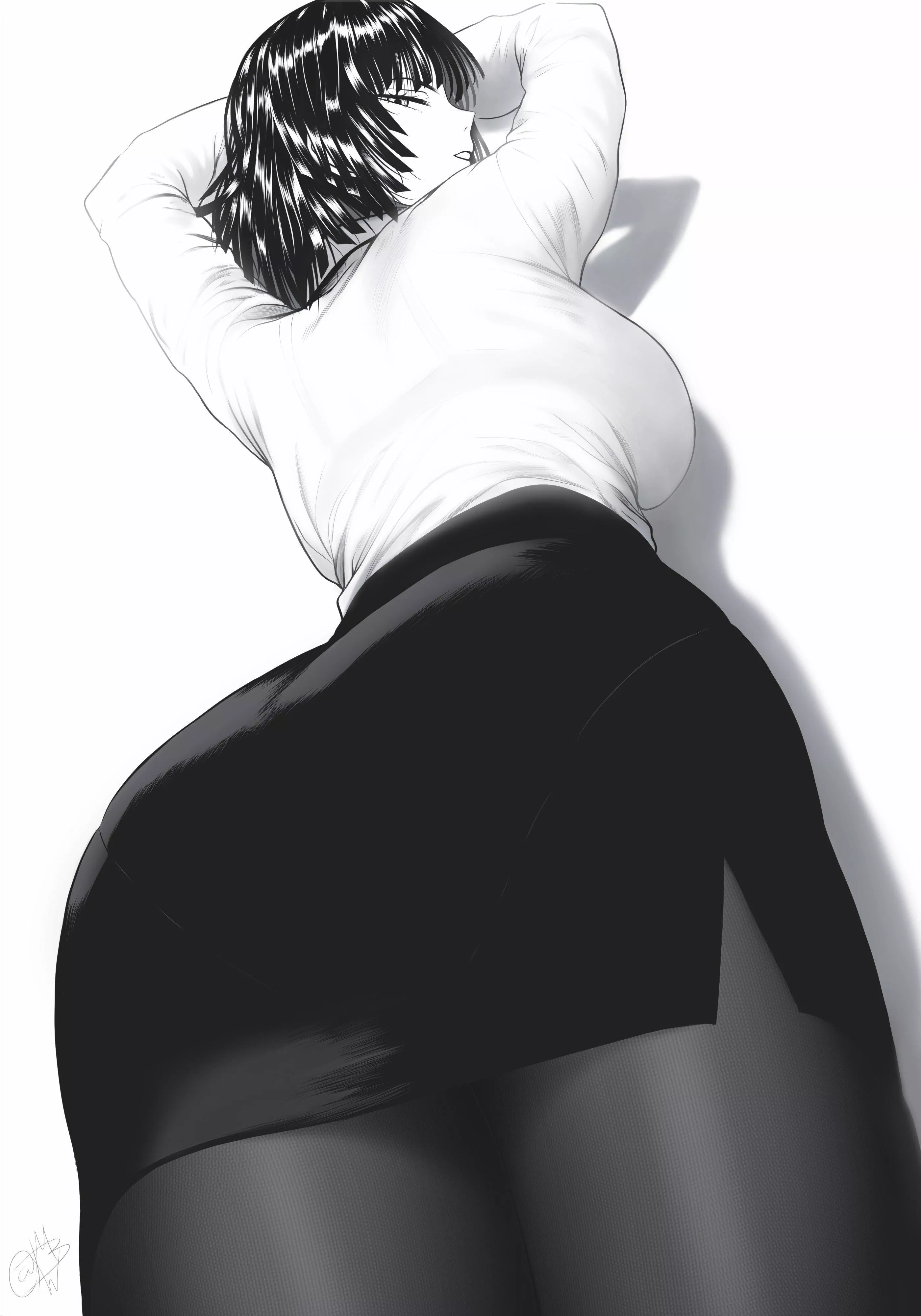 Office Lady Fubuki [One Punch Man] posted by CheetahSperm18