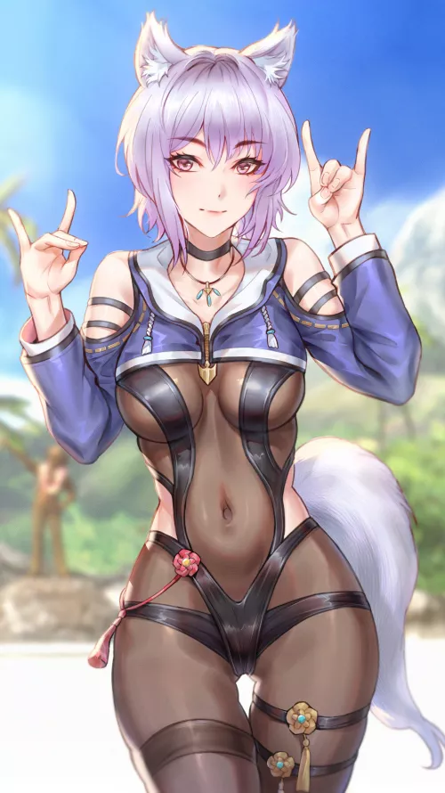 Shizuka [DoA] by CheetahSperm18