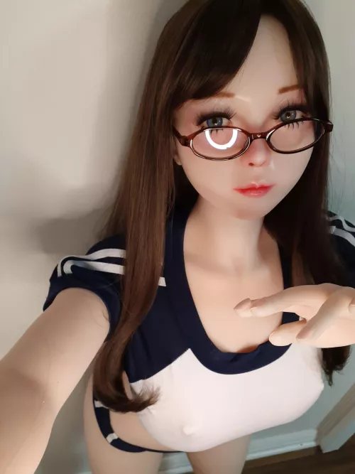 Trying out glasses and its a good look! by Kichan25