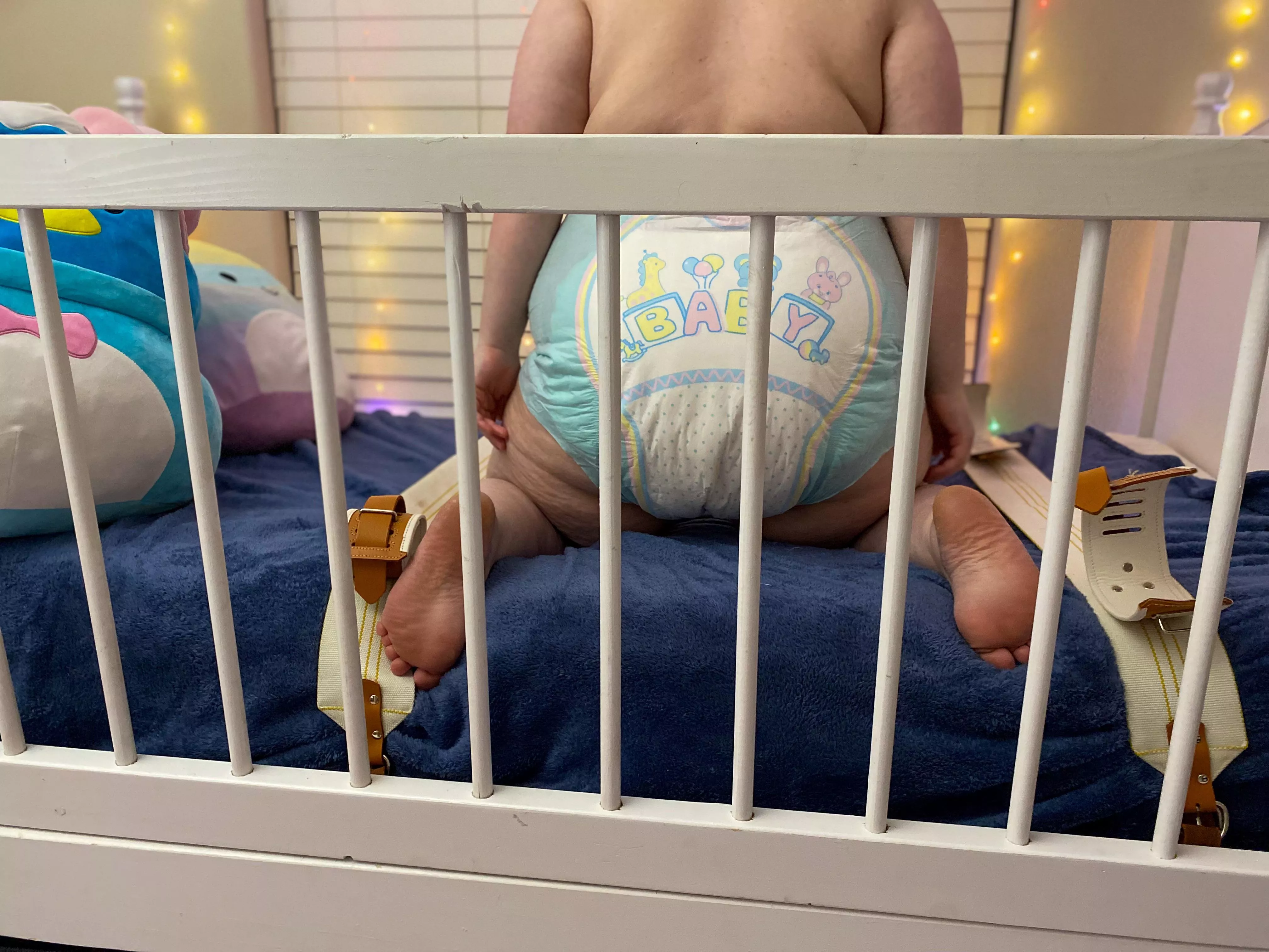 Who wants to join me in the crib? posted by Paddedmommy