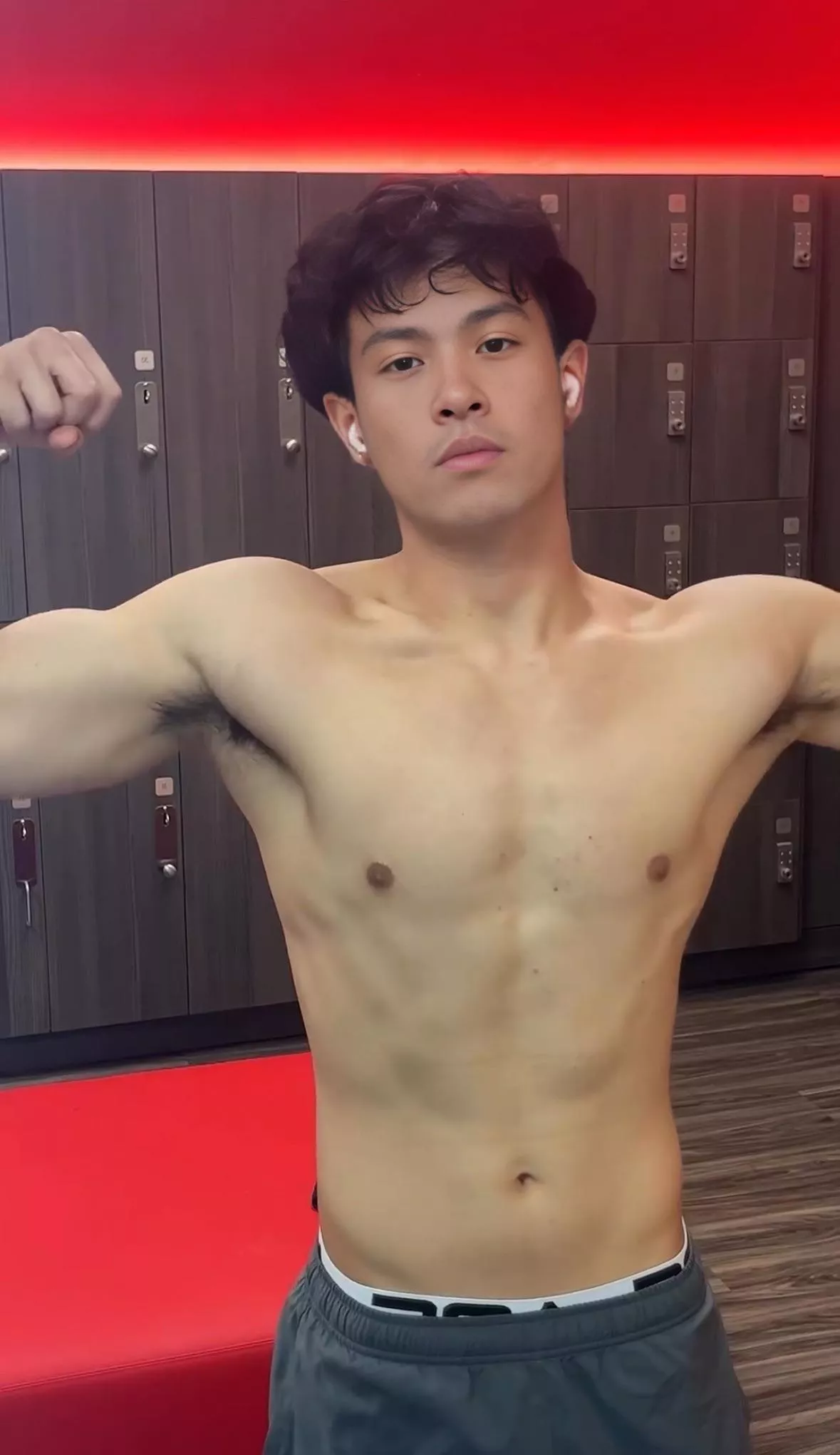 Workout sweat posted by muskycarer