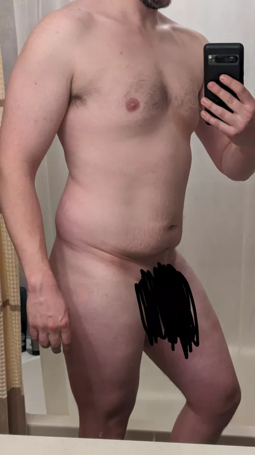 (27M) started working out hard about a month ago and might not see a change on the scale but know it's working because things fit better and I can lift more. by 69BlueCollar