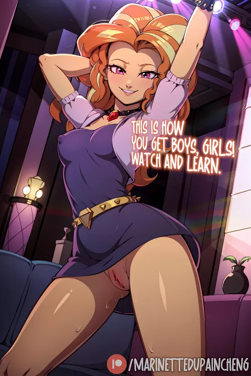 Adagio showing how to dance! (OC) by Marin3tt3DuPainCheng