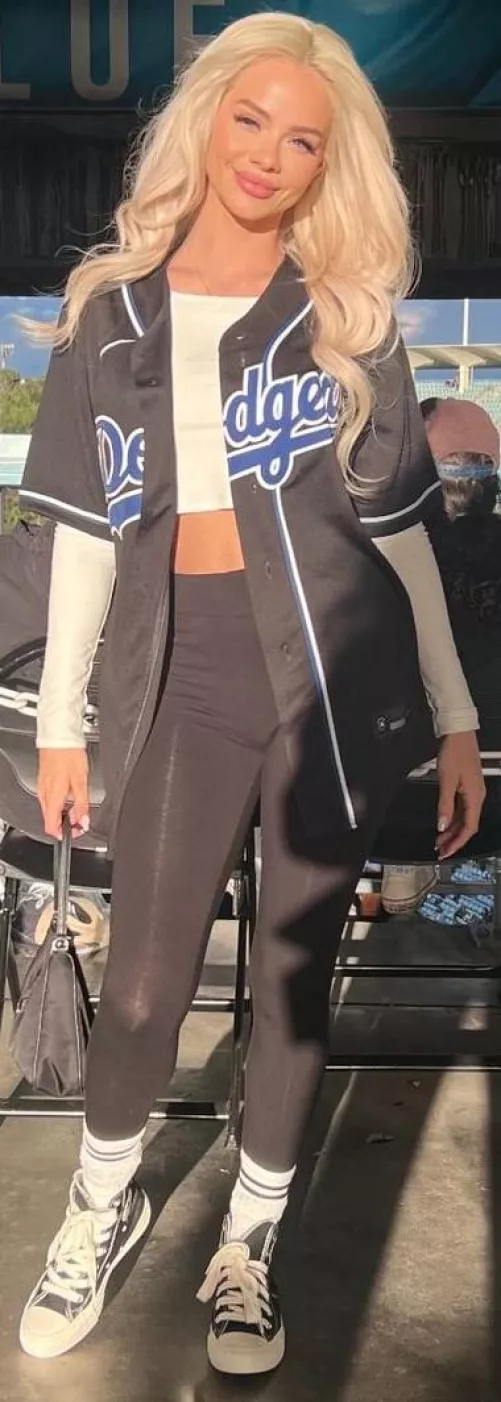 At A Los Angles Dodgers Baseball Game by TaylorSwiftIsSexy