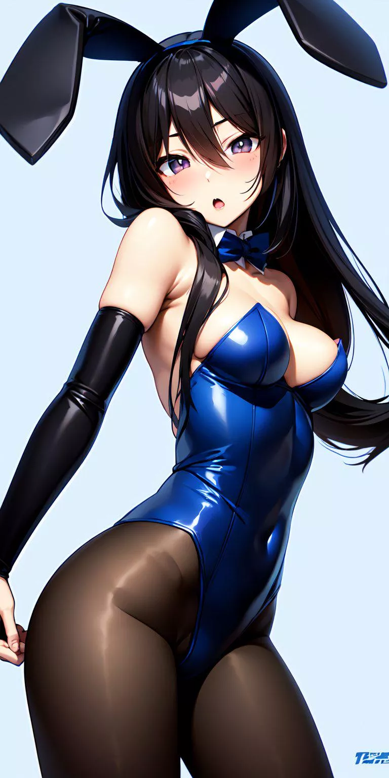 Blue Bunny Girl  posted by CheetahSperm18