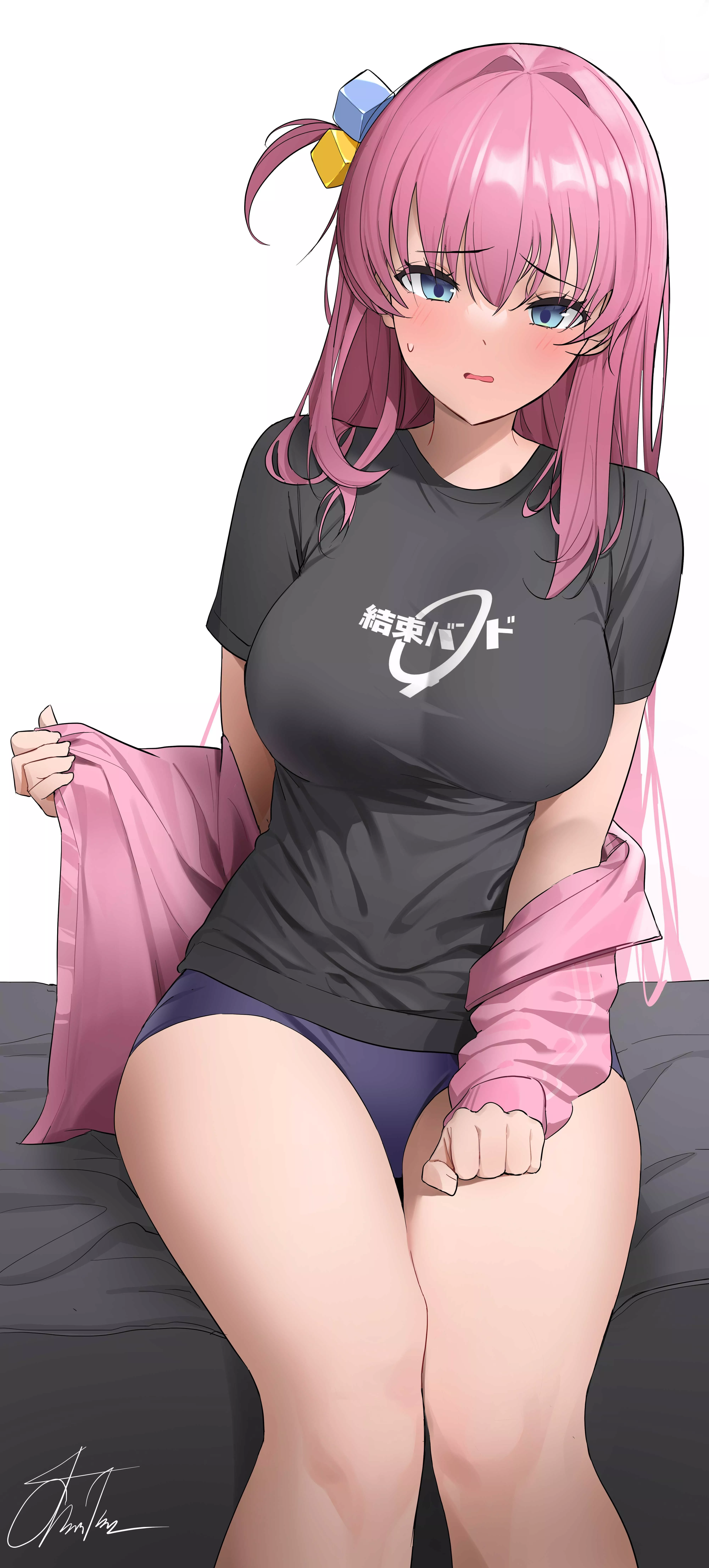 Bocchi Making Her First Adult Video (Bocchi The Rock) posted by Csxc