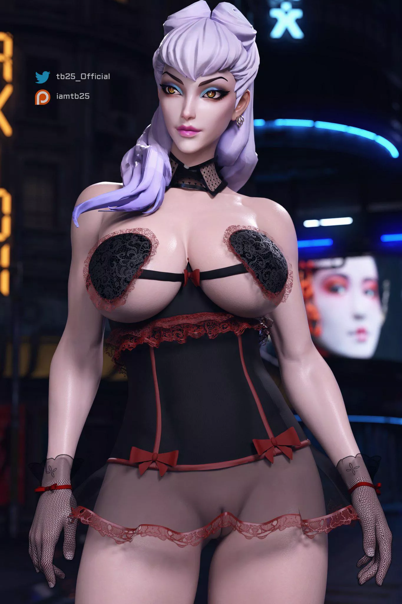 Evelynn Sexy Lingerie (TB25)  posted by Mxfyn