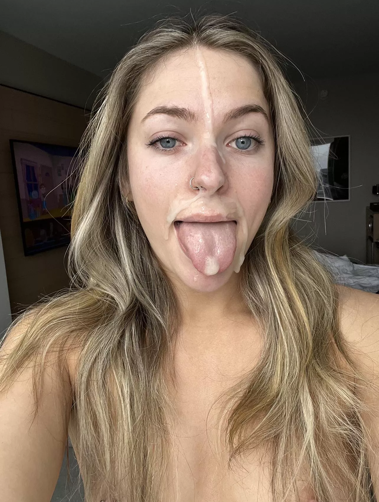 Facials are more fun when I get to taste them too  posted by jessnjamez